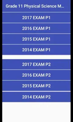 Grade 11 Physical Sciences android App screenshot 1