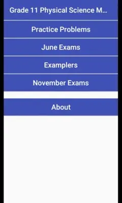 Grade 11 Physical Sciences android App screenshot 4